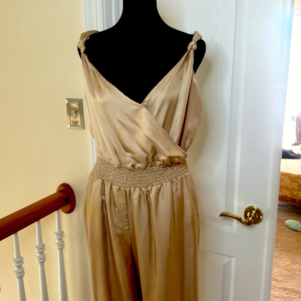 Satin Jumpsuit - never been worn